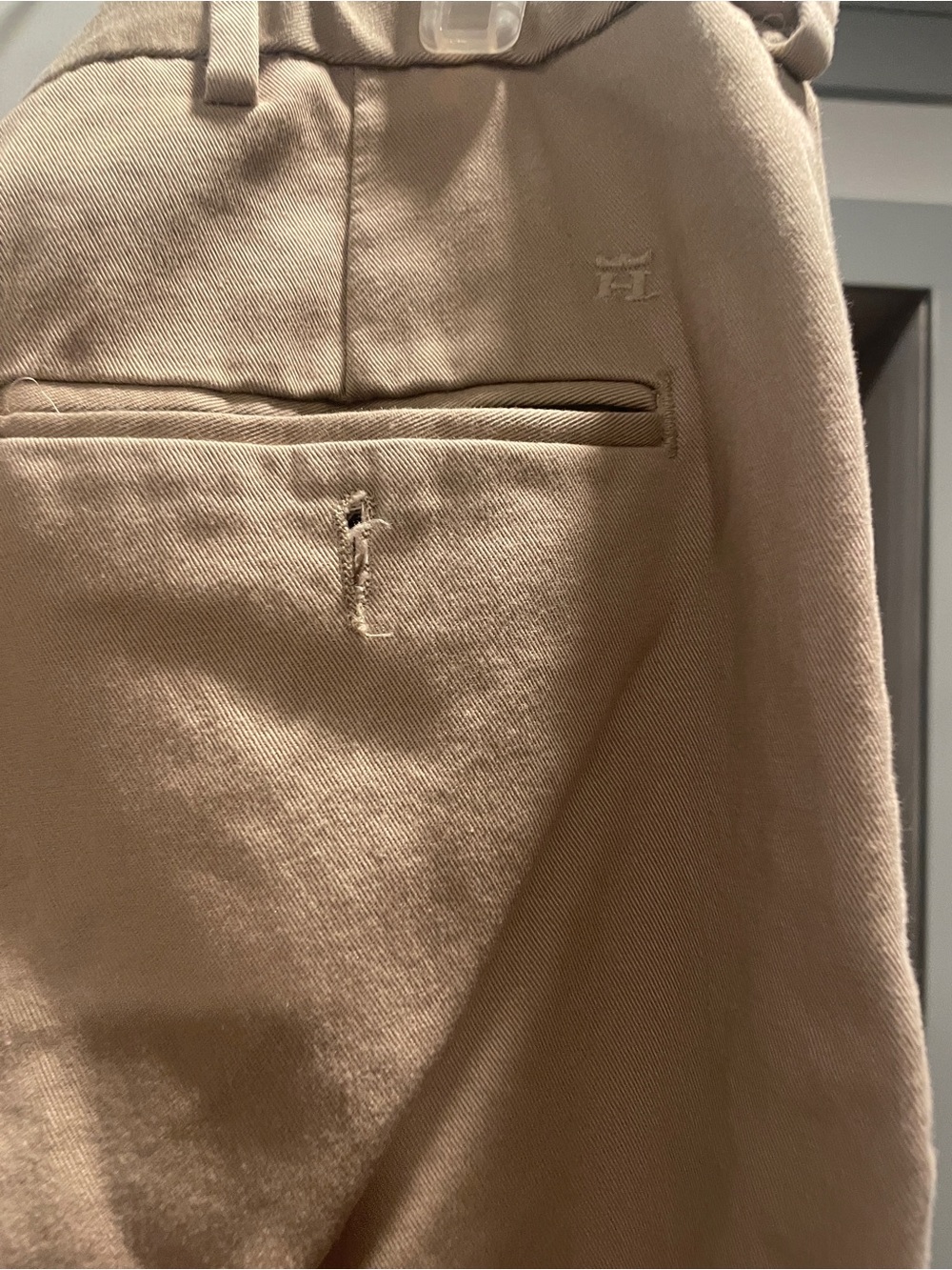 Haggar Men's Khaki Chinos - Beige/Tan size 34x34 - Picture 9 of 11